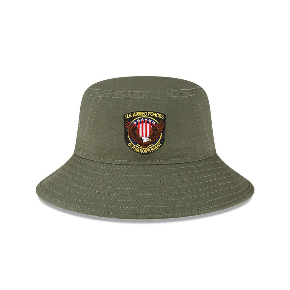 Athletics New Era 2023 Armed Forces Day Bucket Hat On Sale