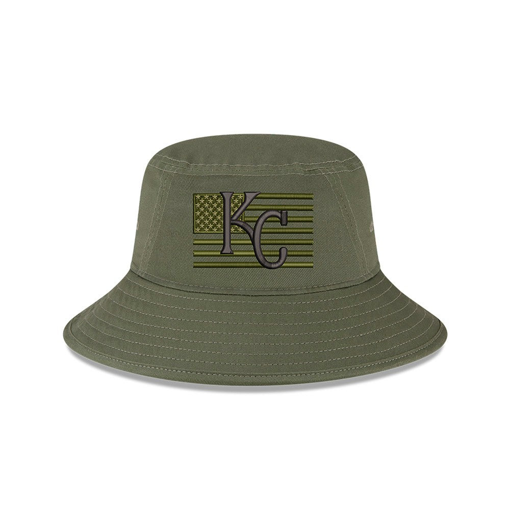 Kansas City Royals New Era 2023 Armed Forces Day Bucket Hat Online
