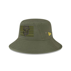 San Francisco Giants New Era 2023 Armed Forces Day Bucket Hat Lifestyle