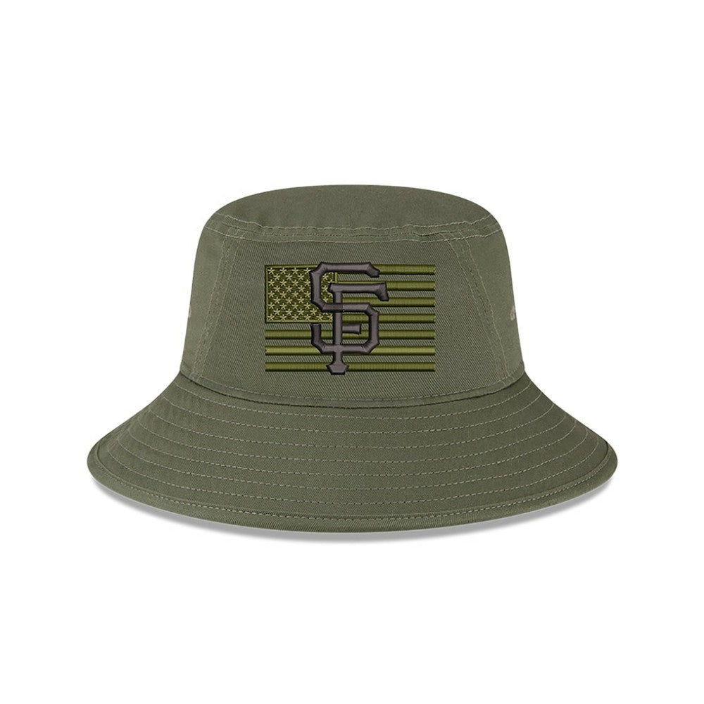 San Francisco Giants New Era 2023 Armed Forces Day Bucket Hat Lifestyle