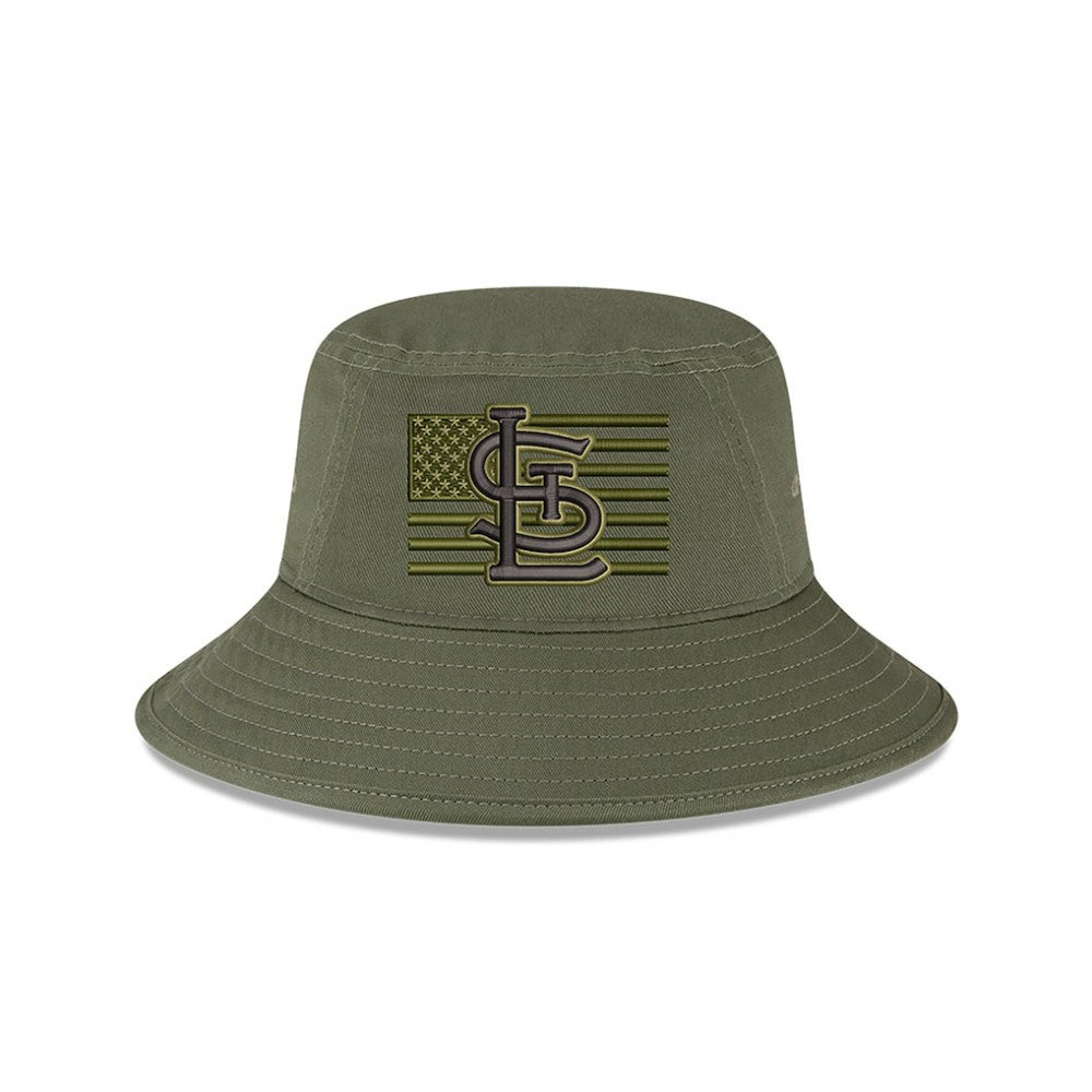 St. Louis Cardinals New Era 2023 Armed Forces Day Bucket Hat for sale
