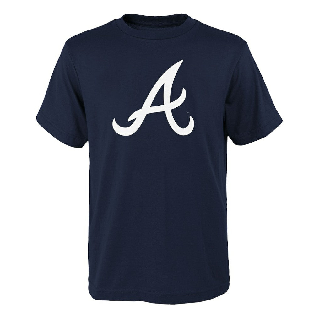 Atlanta Braves Youth Logo Primary Team T-Shirt Sale