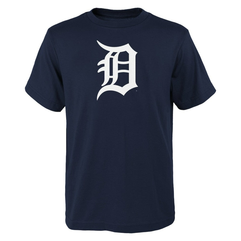 Detroit Tigers Youth Logo Primary Team T-Shirt On Sale