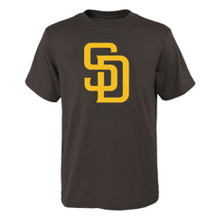 San Diego Padres Youth Logo Primary Team T-Shirt Lifestyle