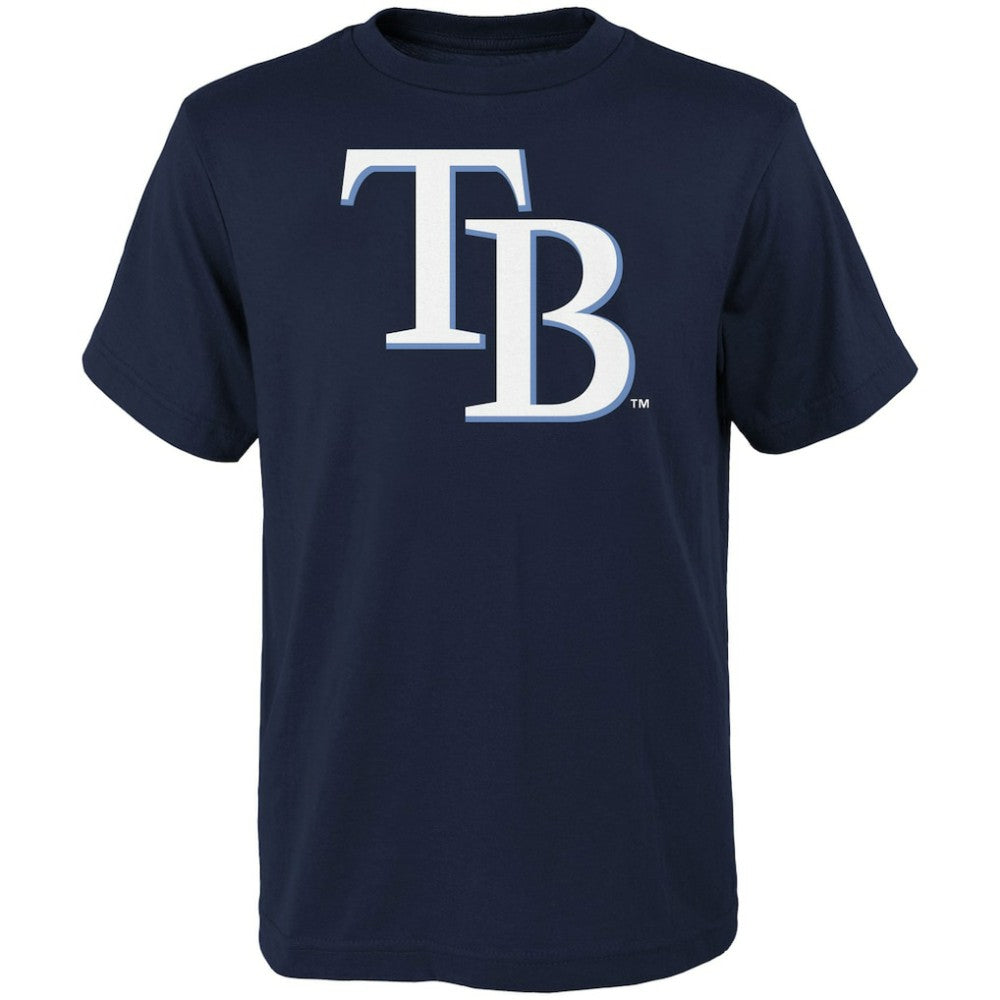 Tampa Bay Rays Youth Logo Primary Team T-Shirt On Sale