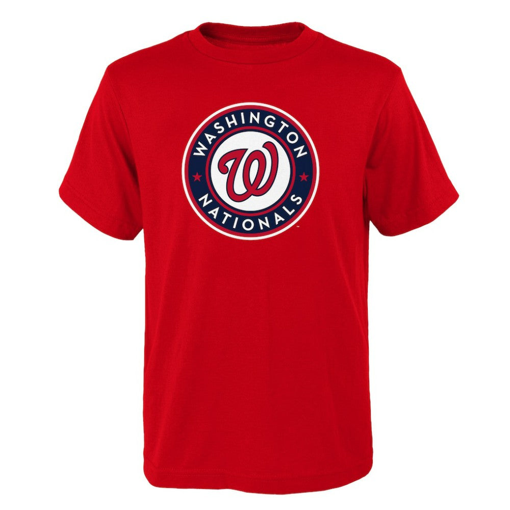 Washington Nationals Youth Logo Primary Team T-Shirt Near Me