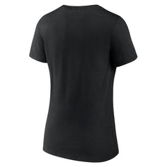 Las Vegas Raiders Women's Primary Play V-Neck T-Shirt Black - NFL