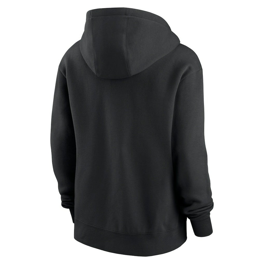 Arizona Cardinals Women's Wordmark Club Fleece Pullover Hoodie Black - Nike