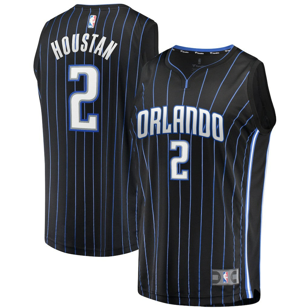 Fanatics - Caleb Houstan Orlando Magic Fast Break Replica Jersey - Icon Edition - Black