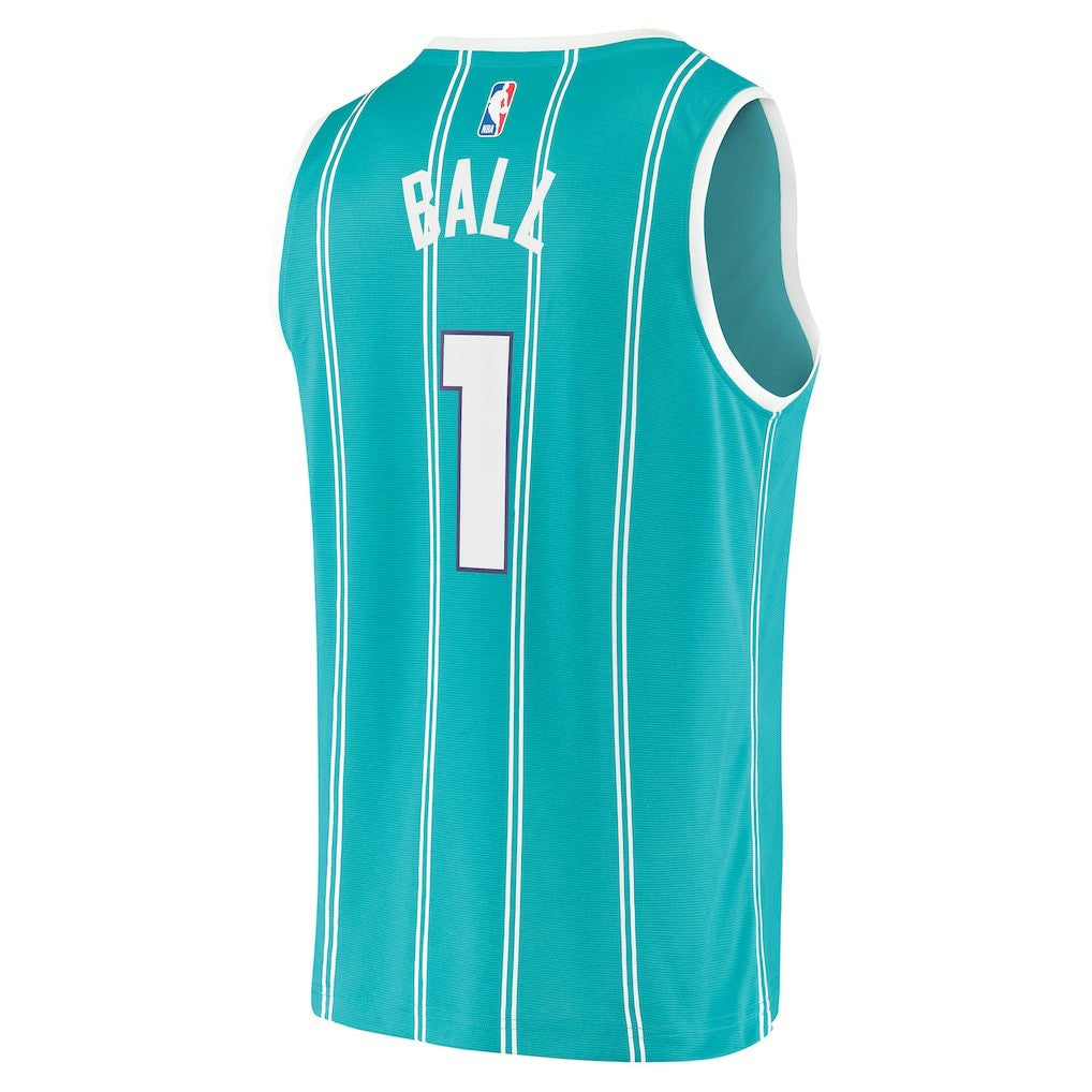 LaMelo Ball Charlotte Hornets Fast Break Replica Jersey - Icon Edition - Teal | NBA Jerseys