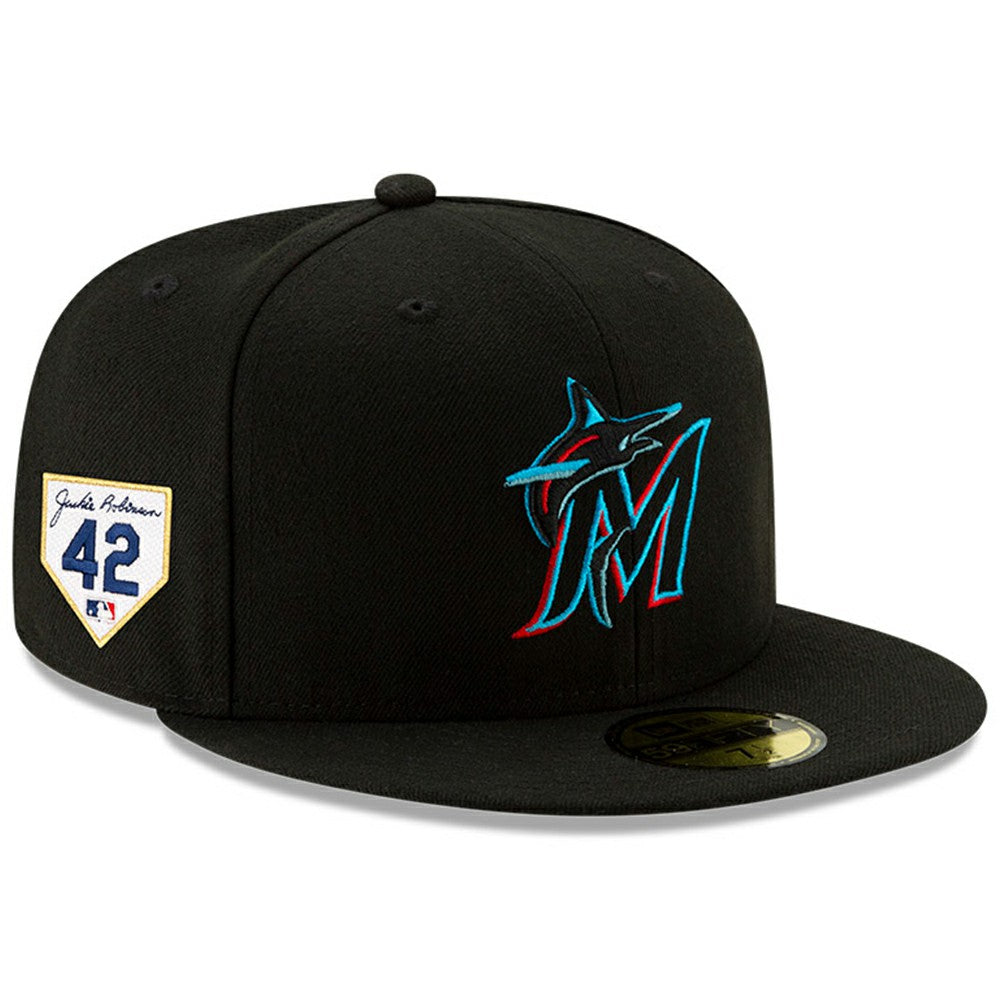 Miami Marlins New Era 2024 Jackie Robinson Day 59FIFTY Fitted Hat On Sale
