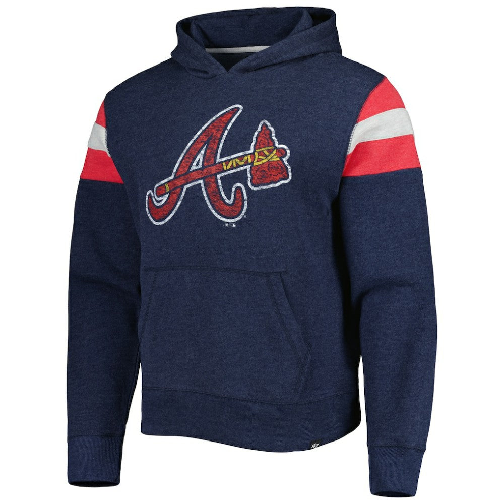 Atlanta Braves '47 Premier Nico Pullover Hoodie discount