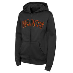 San Francisco Giants Youth Wordmark Full-Zip Fleece Hoodie Sale