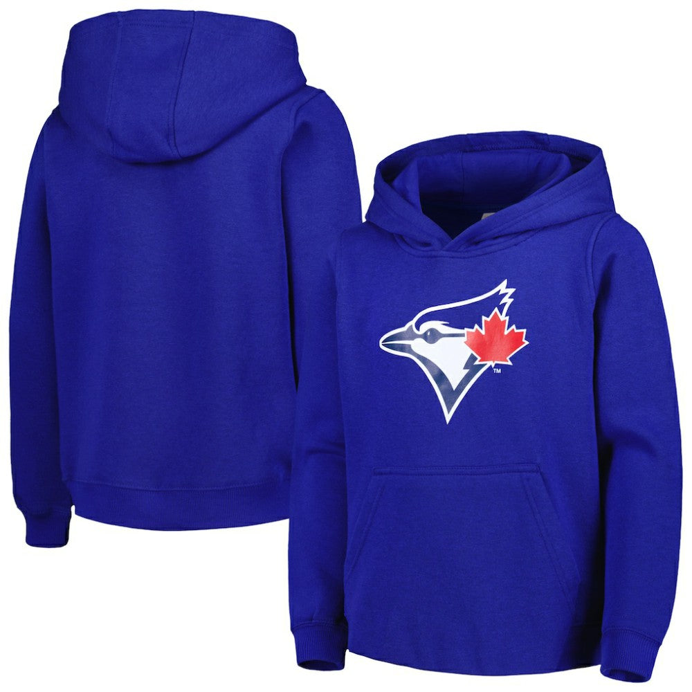 Toronto Blue Jays Youth Team Primary Logo Pullover Hoodie Sale