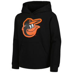 Baltimore Orioles Youth Team Primary Logo Pullover Hoodie Lifestyle