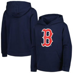 Boston Red Sox Youth Team Primary Logo Pullover Hoodie Clearance