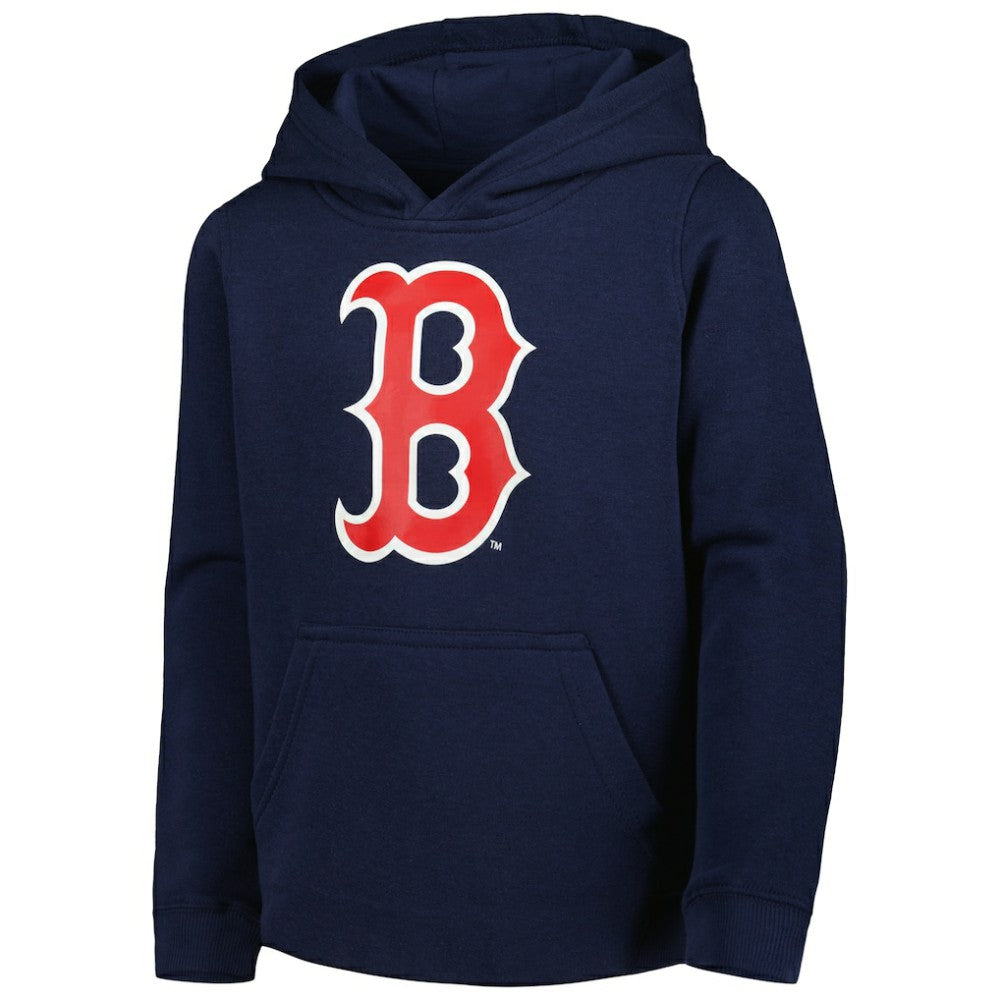 Boston Red Sox Youth Team Primary Logo Pullover Hoodie Clearance