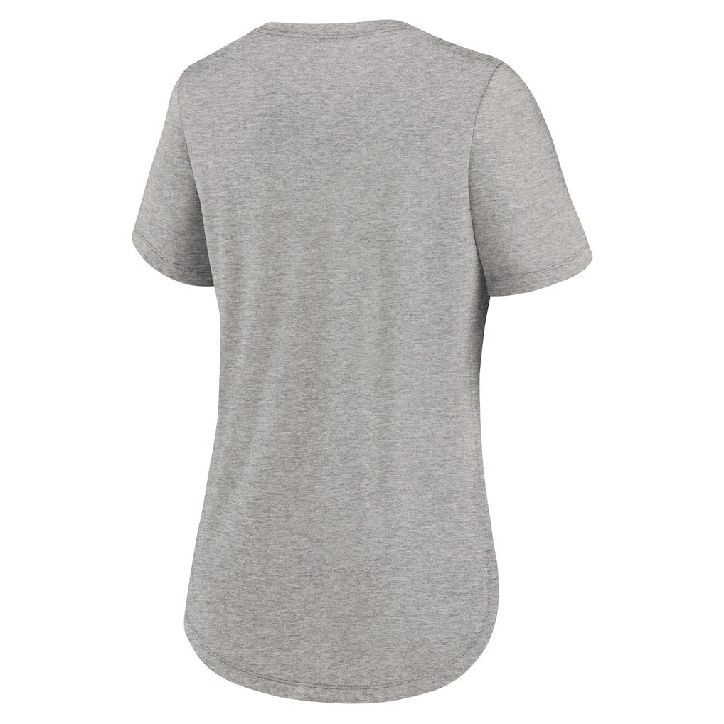 Los Angeles Rams Women's Fashion Tri-Blend T-Shirt Heather Gray - Nike