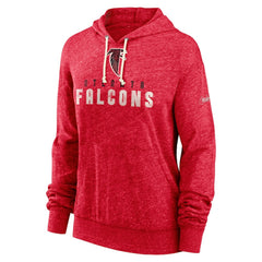 Atlanta Falcons Women's Rewind Gym Vintage Lightweight Pullover Hoodie Red - Nike