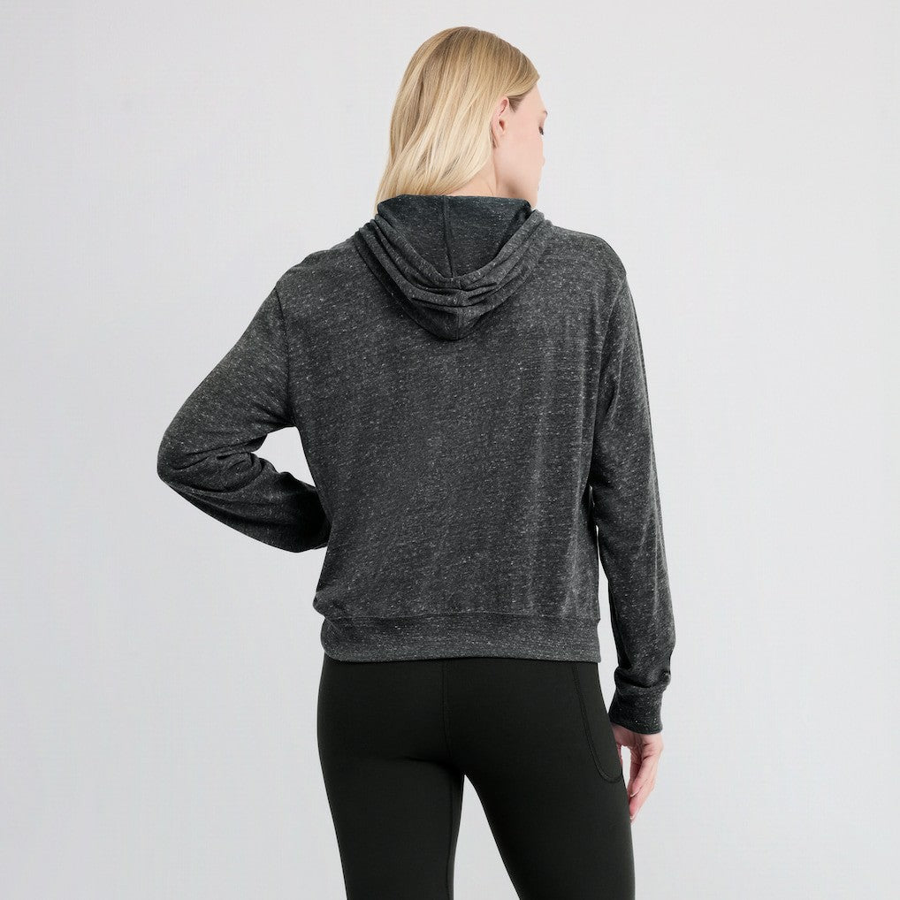 New Orleans Saints Women's Rewind Gym Vintage Lightweight Pullover Hoodie Black - Nike