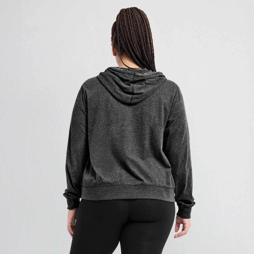 New Orleans Saints Women's Rewind Gym Vintage Lightweight Pullover Hoodie Black - Nike