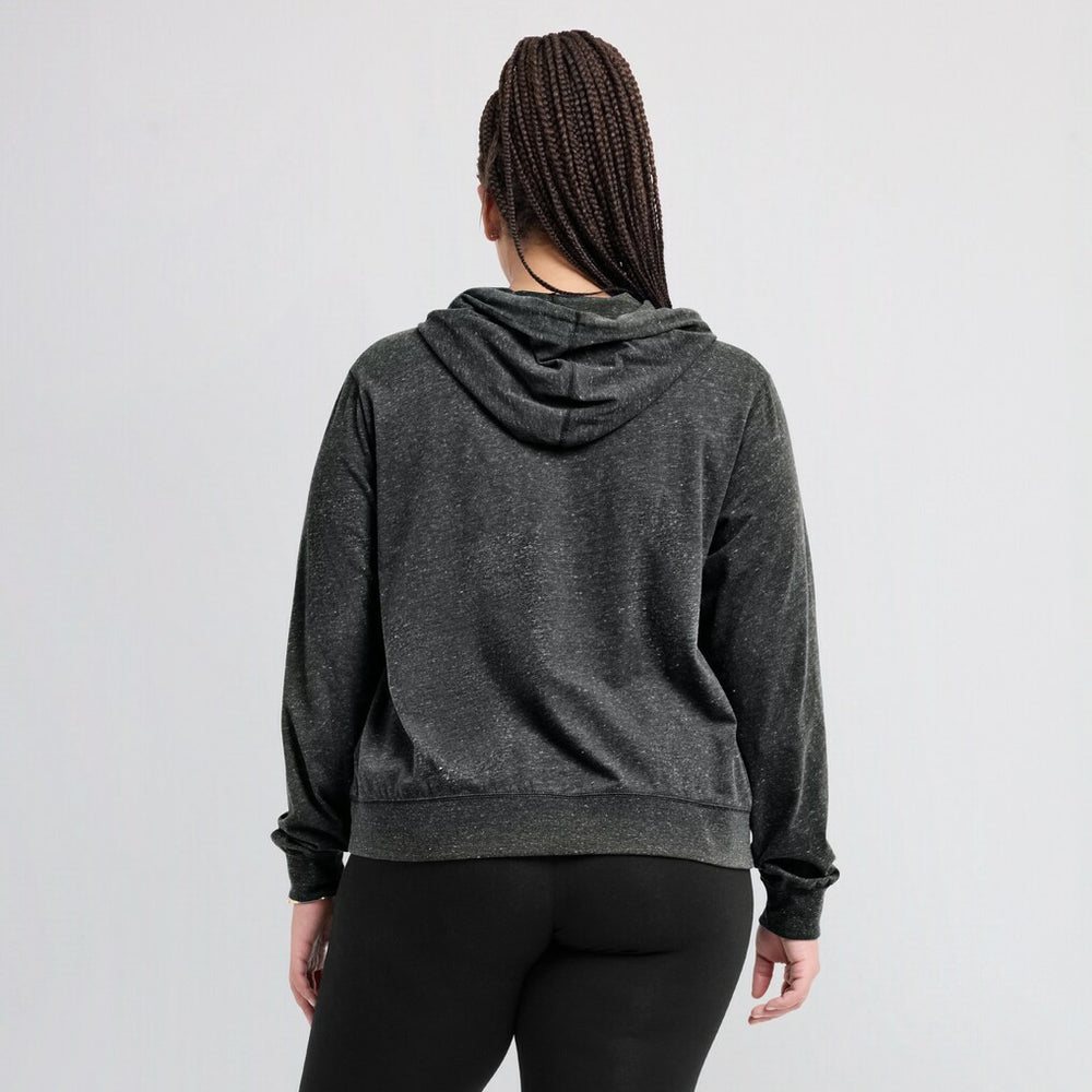 New Orleans Saints Women's Rewind Gym Vintage Lightweight Pullover Hoodie Black - Nike