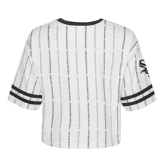 Chicago White Sox Girls Youth Ball Striped T-Shirt Lifestyle