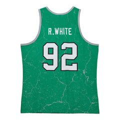 Reggie White Philadelphia Eagles 1992 Player Burst Tank Top Kelly Green - Mitchell & Ness