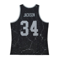 Bo Jackson Las Vegas Raiders 1990 Player Burst Tank Top Black - Mitchell & Ness