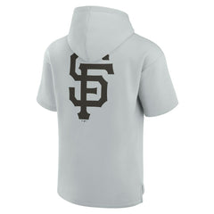 San Francisco Giants Fanatics Unisex Elements Super Soft Fleece Short Sleeve Pullover Hoodie Sale