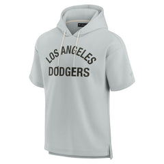 Los Angeles Dodgers Fanatics Unisex Elements Super Soft Fleece Short Sleeve Pullover Hoodie Sale