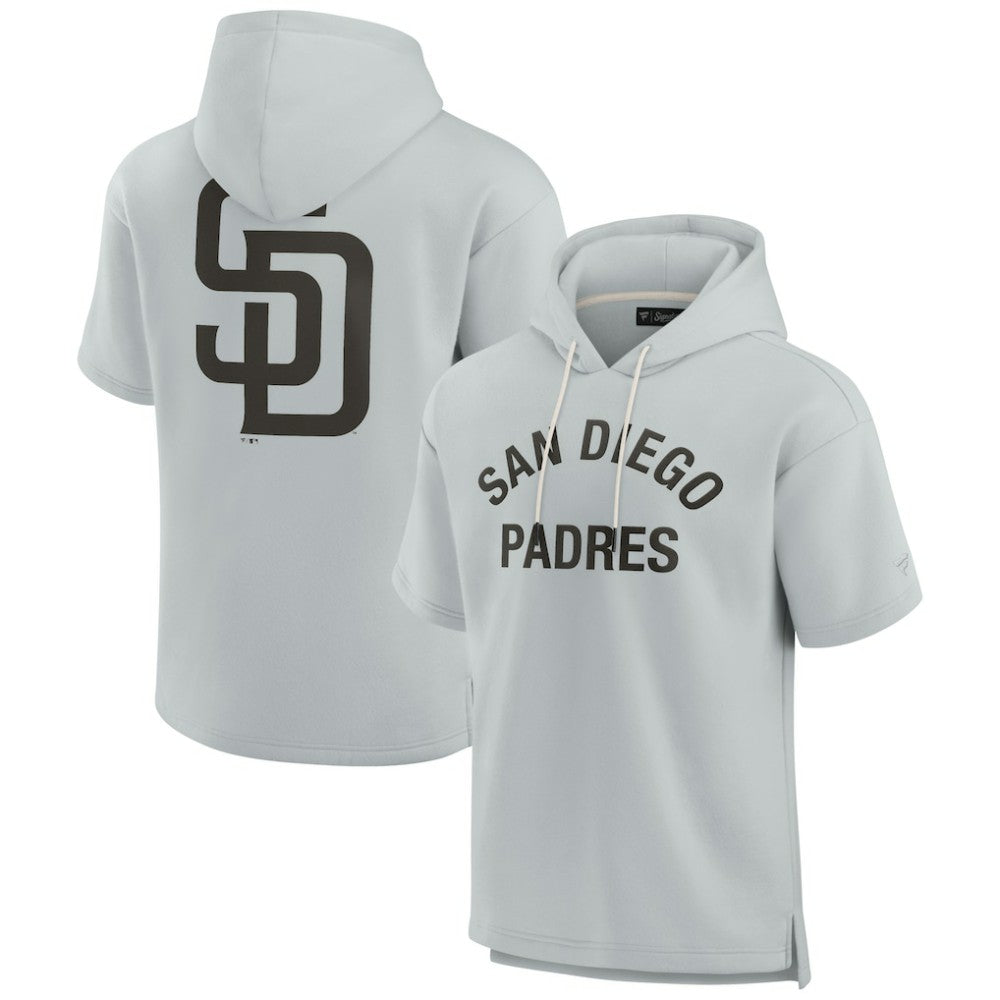 San Diego Padres Fanatics Unisex Elements Super Soft Fleece Short Sleeve Pullover Hoodie Online