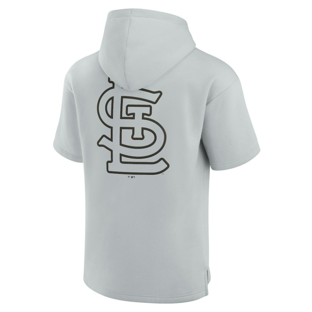 St. Louis Cardinals Fanatics Unisex Elements Super Soft Fleece Short Sleeve Pullover Hoodie for sale
