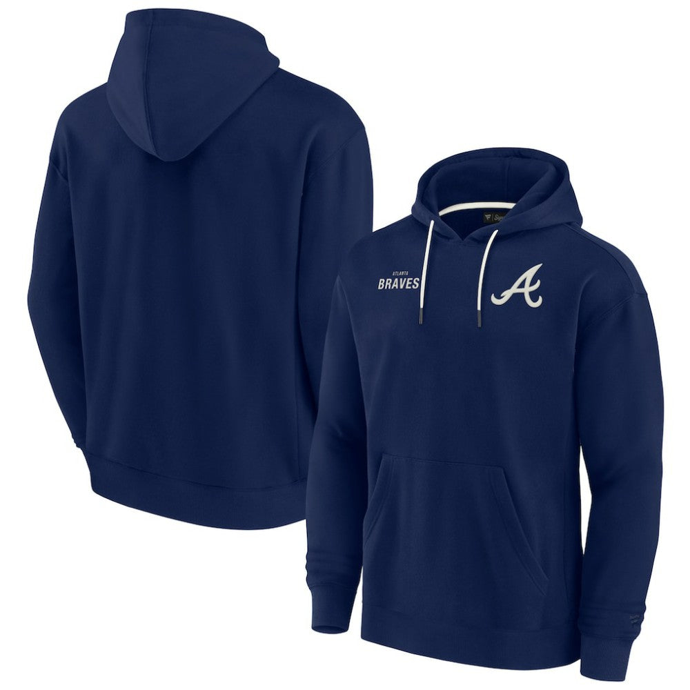Atlanta Braves Fanatics Unisex Elements Super Soft Fleece Pullover Hoodie Clearance