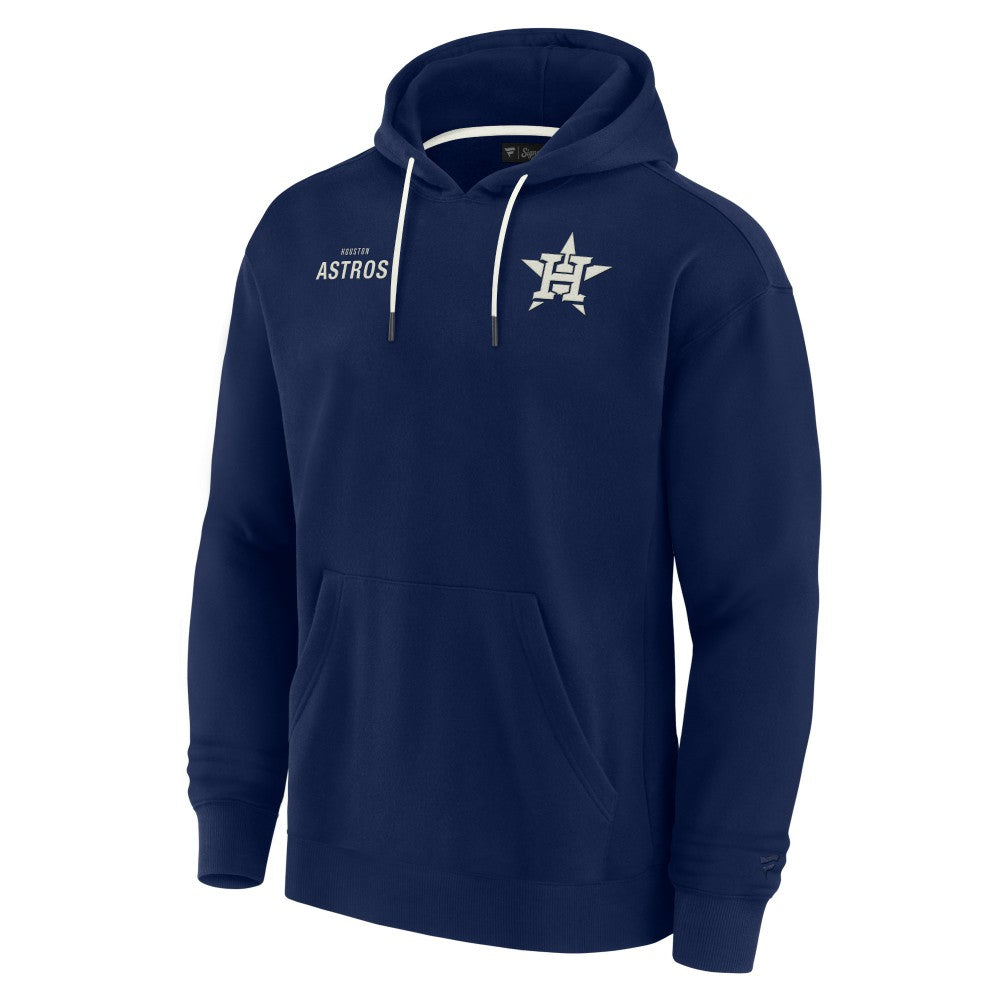 Houston Astros Fanatics Unisex Elements Super Soft Fleece Pullover Hoodie Clearance