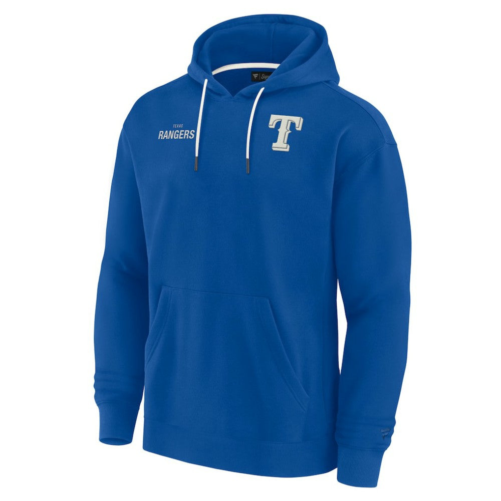 Texas Rangers Fanatics Unisex Elements Super Soft Fleece Pullover Hoodie Sale
