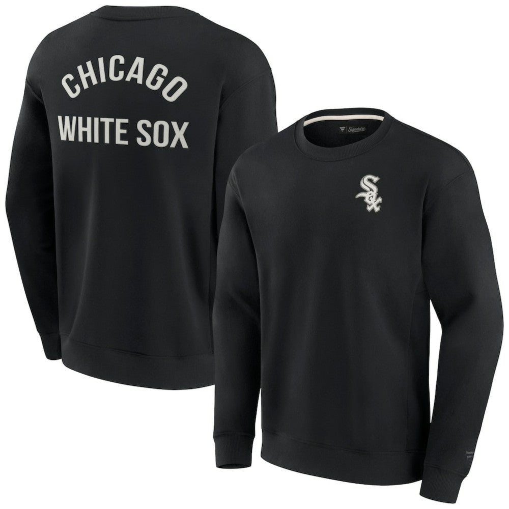 Chicago White Sox Fanatics Unisex Super Soft Pullover Crew Sweatshirt On Sale