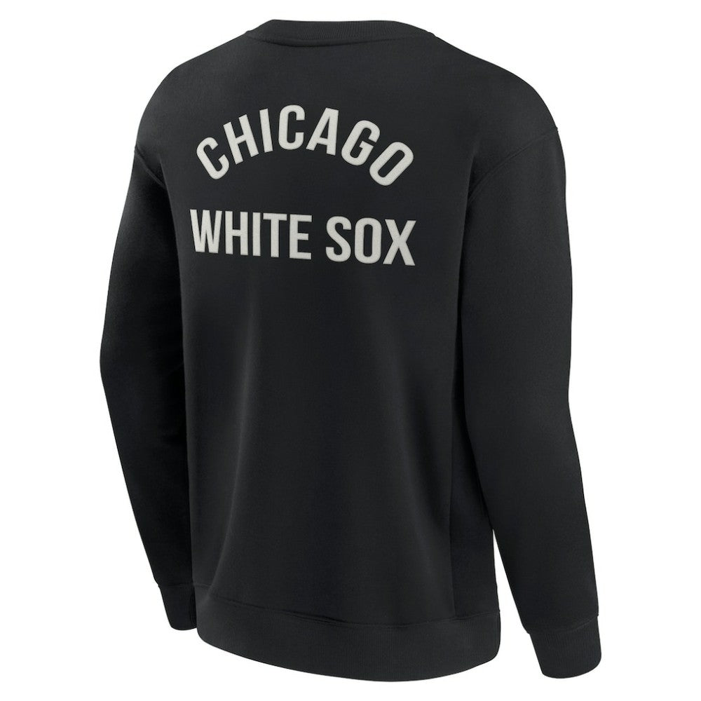 Chicago White Sox Fanatics Unisex Super Soft Pullover Crew Sweatshirt On Sale