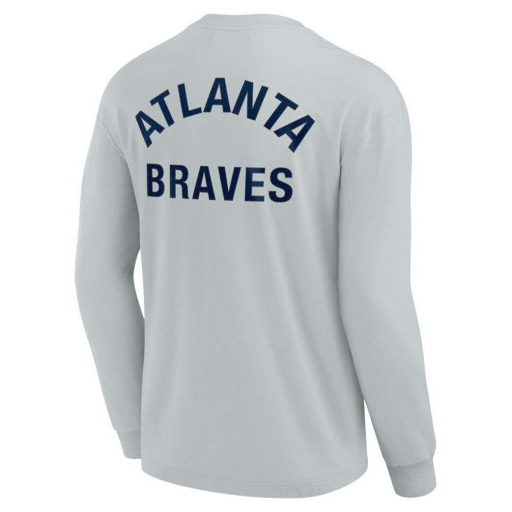Atlanta Braves Fanatics Unisex Elements Super Soft Long Sleeve T-Shirt Sale