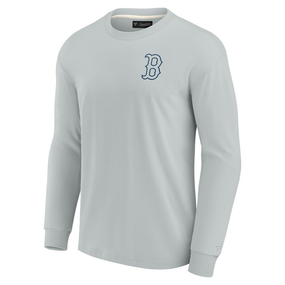 Boston Red Sox Fanatics Unisex Elements Super Soft Long Sleeve T-Shirt On Sale