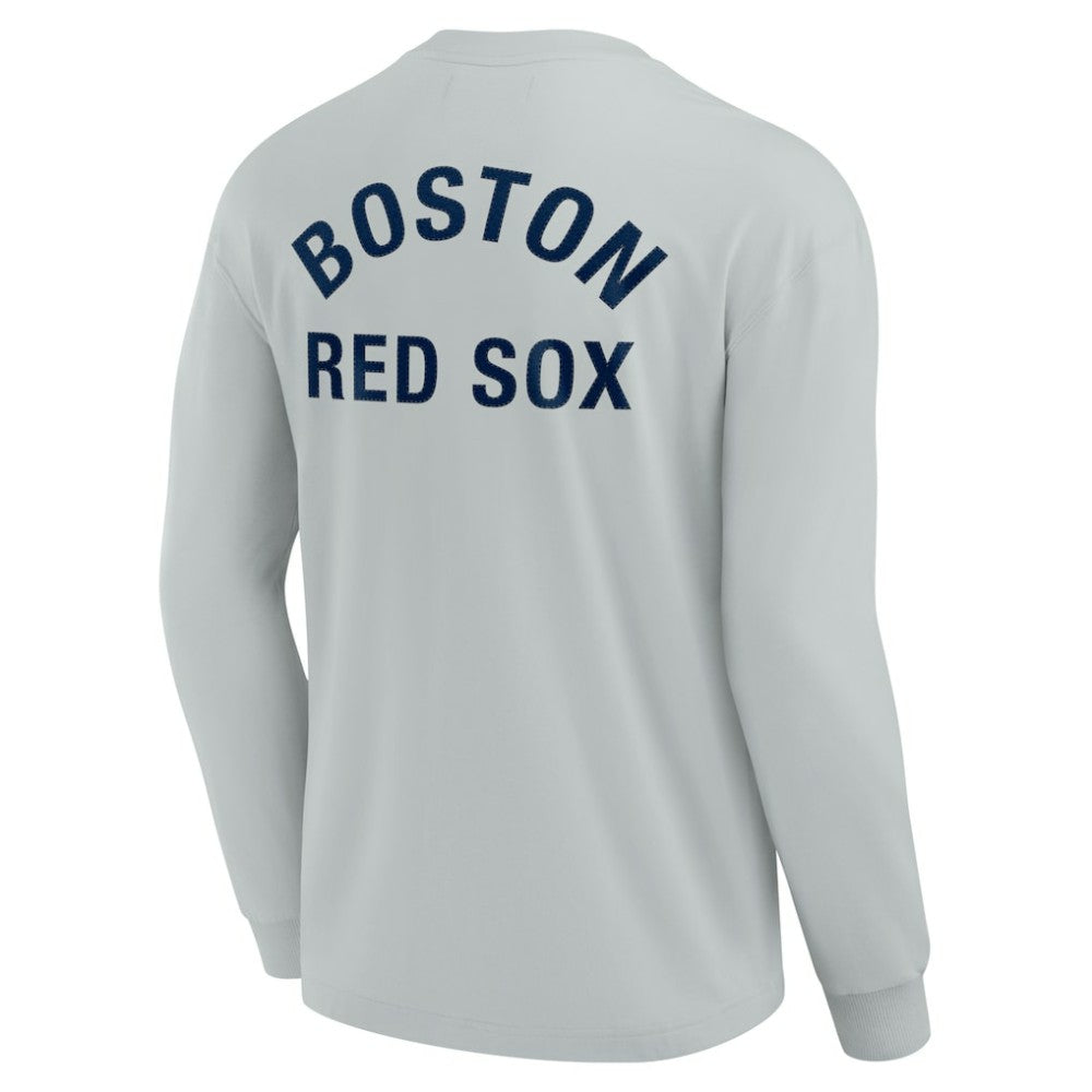 Boston Red Sox Fanatics Unisex Elements Super Soft Long Sleeve T-Shirt On Sale