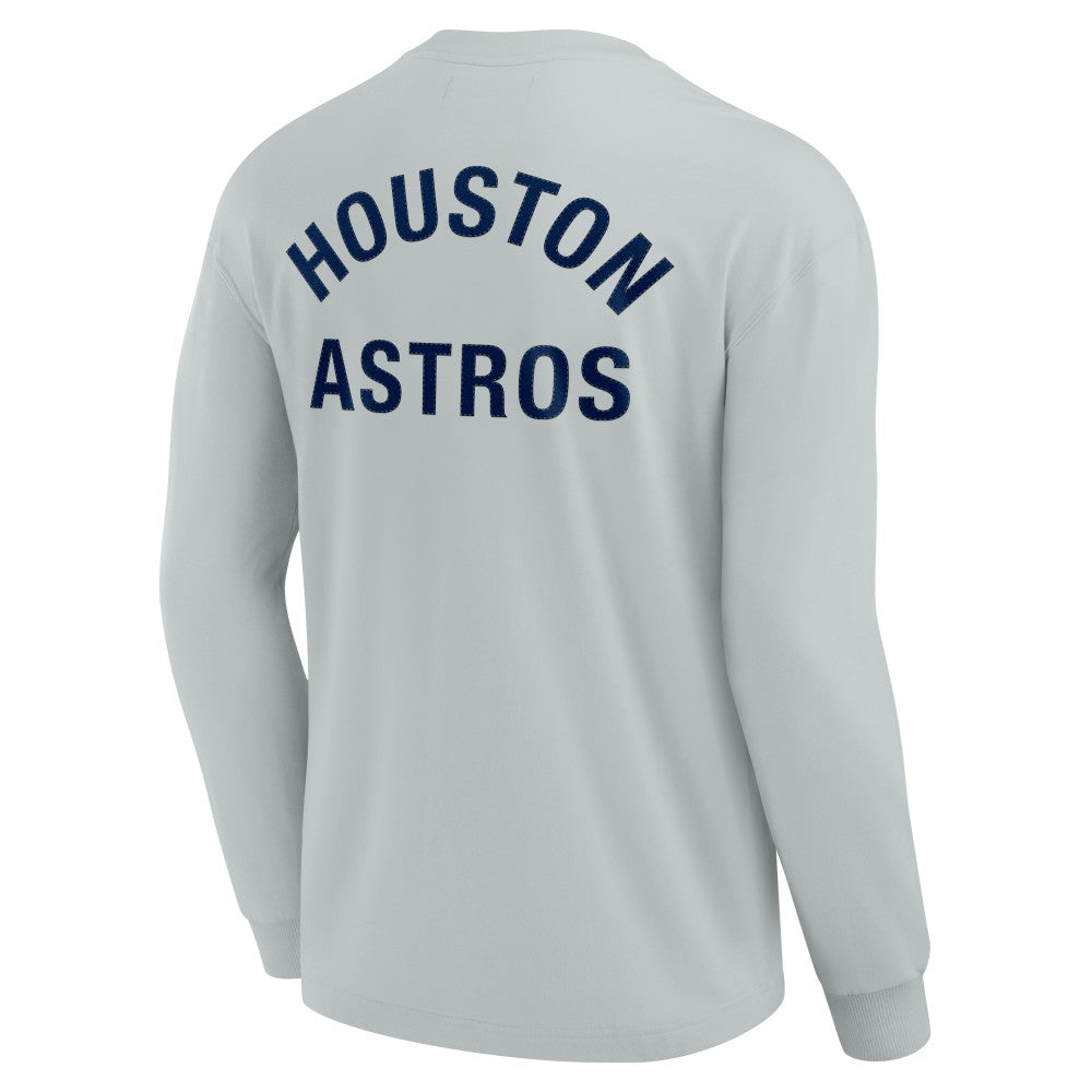 Houston Astros Fanatics Unisex Elements Super Soft Long Sleeve T-Shirt for sale