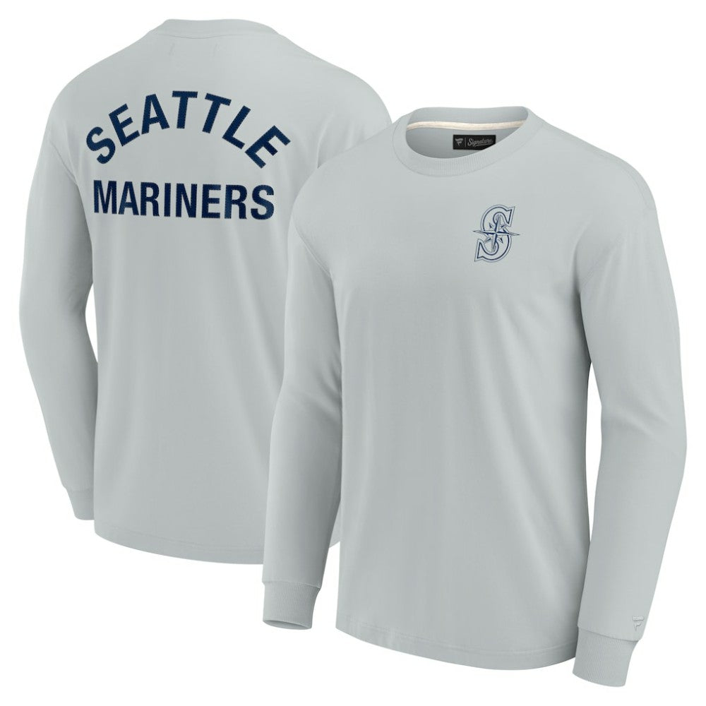 Seattle Mariners Fanatics Unisex Elements Super Soft Long Sleeve T-Shirt Sale