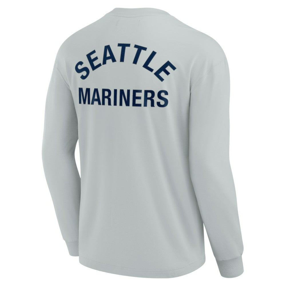 Seattle Mariners Fanatics Unisex Elements Super Soft Long Sleeve T-Shirt Sale