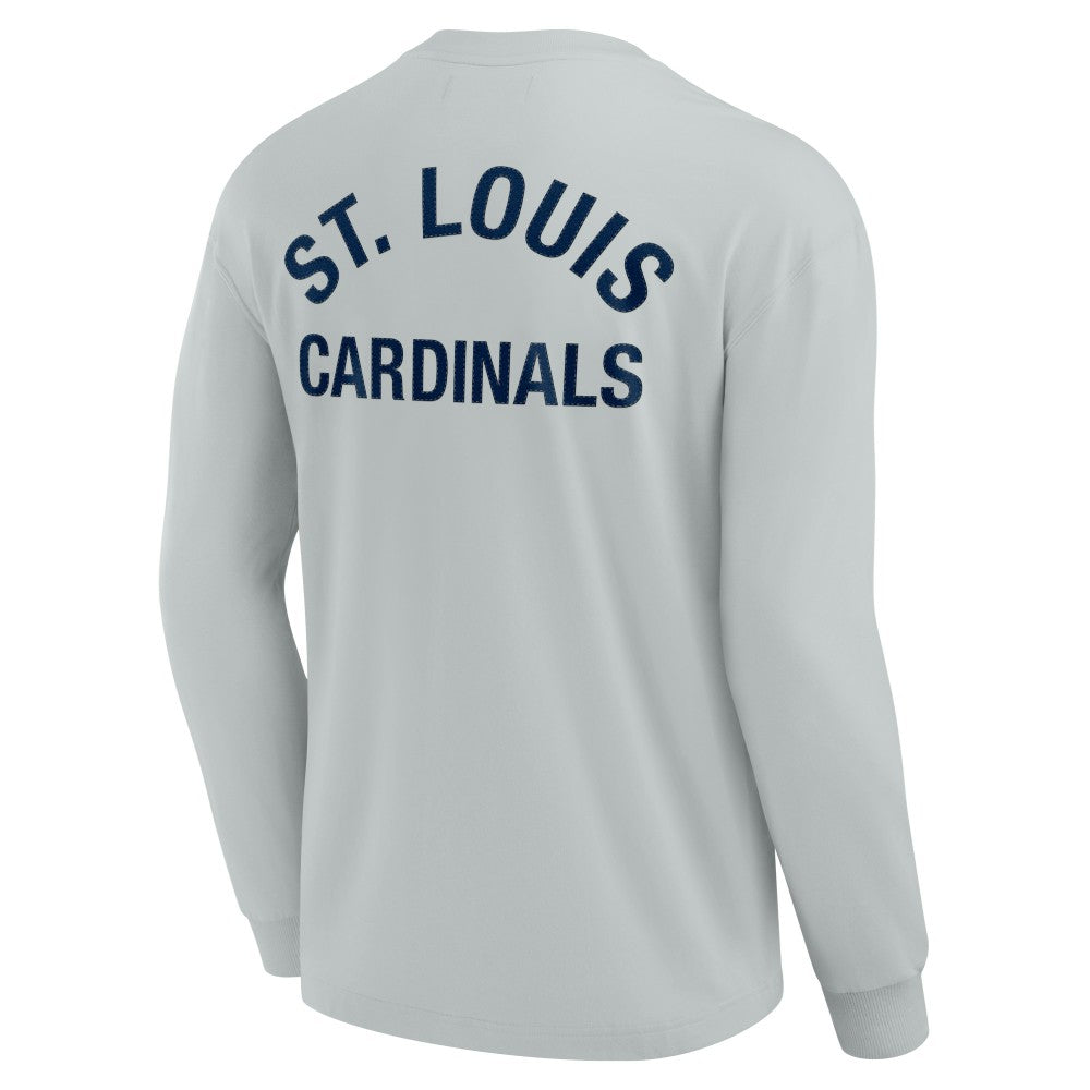 St. Louis Cardinals Fanatics Unisex Elements Super Soft Long Sleeve T-Shirt Clearance