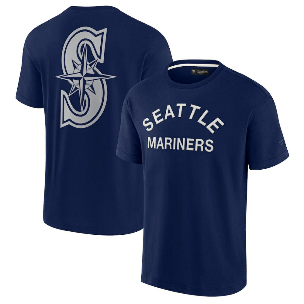 Seattle Mariners Fanatics Unisex Elements Super Soft Short Sleeve T-Shirt Lifestyle