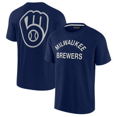 Milwaukee Brewers Fanatics Unisex Elements Super Soft Short Sleeve T-Shirt Lifestyle