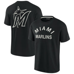 Miami Marlins Fanatics Unisex Elements Super Soft Short Sleeve T-Shirt Sale