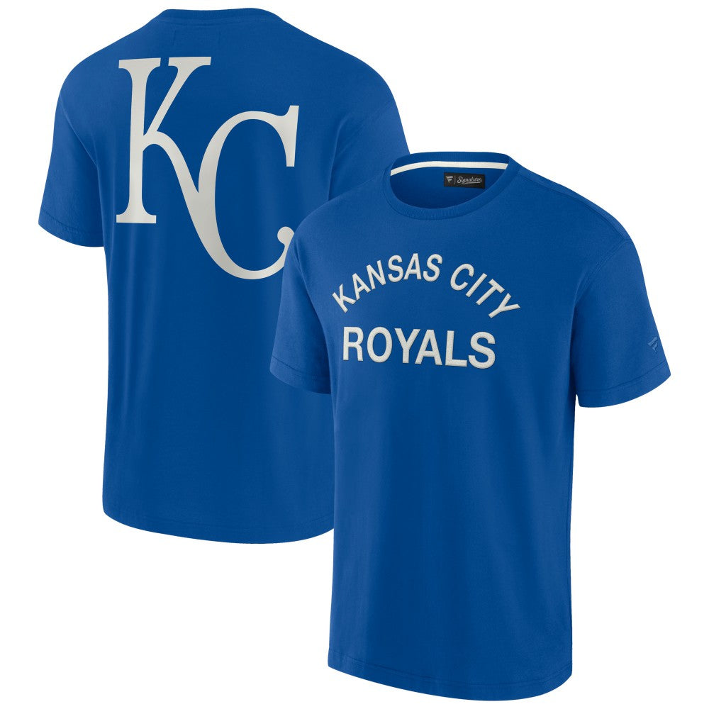 Kansas City Royals Fanatics Unisex Elements Super Soft Short Sleeve T-Shirt Lifestyle