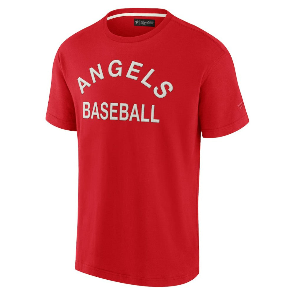 Los Angeles Angels Fanatics Unisex Elements Super Soft Short Sleeve T-Shirt On Sale